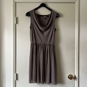 Grey H&M pleated dress